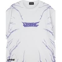 ราคา URTHE เสื้อยืด แขนสั้น OVERSIZE สกรีนลายเต็มตัว รุ่น OVERPRINT JAN (21344913779)
