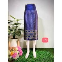 ราคา ผ้าถุงป้ายตะขอไหมสังเคราะห์ ไหมลาวแบบสั้น ผ้าซิ่นไหมลาวแบบสั้น ผ้าถุง (19774894375)