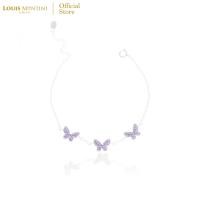 ราคา Louis Montini Jewelry Sterling Silver 925 Bracelet สร้อยข้อมือเงินแท้ 92 5 สร้อยข้อมือผู้หญิง รูป butterfly LJBL08 (17151672405)