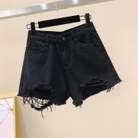 ราคา พร้อมส่ง กางเกงยีนส์ขาสั้น กางเกงยีนส์ขาสั้นเอวสูง NEW ทรงสวยๆสไตล์เกาหลี พร้อมส่ง (17442231585)