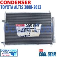 ราคา แผงแอร์ โตโยต้า อัลติส 2008 2013 CD0045 COOL GEAR DI447780 33404W CONDENSER TOYOTA ALTIS คอนเดนเซอร์ แผงคอยล์ร้อน อะไหล่ แอร์ รถยนต์ (1359256657)