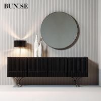 ราคา BUNISE Italy GUELL Dining Sideboard Modern Simple Villa Wine Cooler Storage Cabinet Italian Sideboard BG1211 (21191951613)