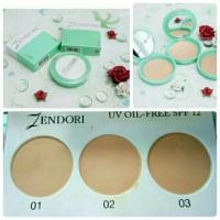 ราคา ของแท้ พร้อมส่ง Zendori UV Oil Free Foundation SPF12 แป้งเซนโดริ ยูวี ออยล์ฟรี เขียว (20003605999)