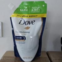 ราคา dove body wash ครีมอาบน้ำ deeply nourishing refill 400ml exp 12 24 (21081347875)
