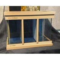 ราคา ตู้ปลากัดไม้สนติดไฟLED ขนาดโหล 4 6 8 นิ้ว 3 ใบ (18570068433)