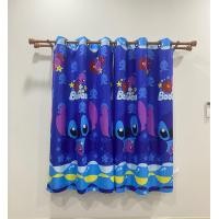 ราคา ม่านหน้าต่างลายสติช ม่านสวย ม่านลายการ์ตูนน่ารัก (15507877379)