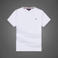 ราคา Special trendy brand Tommy mens Tommy short sleeved T shirt cotton round neck half sleeved T shirt bottoming shirt summer (19698740006)