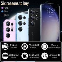 ราคา สมาร์ทโฟน S22ultra 5G 12GB 512GB โทรศัพท์มือถือสองซิม 4G 5G หน้าจอขนาดใหญ่ 7 3 นิ้ว (21308522916)