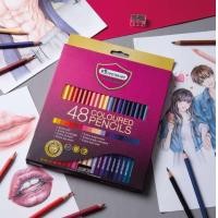 ราคา สีไม้ มาสเตอร์อาร์ต สีไม้หัวเดียว Masterart Premium Grade สีไม้แท่งยาว 12 สี 150 สีดินสอสีไม้ สีมาสเตอร์อาร์ต จำนวน 1 กล่อง (20795489527)