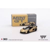ราคา Lamborghini Aventador SVJ Roadster Oro Elios RHD 1 64 MINI GT (20833796391)