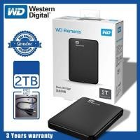 ราคา Western Digital External hard Drives 2TB USB 3 0 HDD 2 5 ฮาร์ดดิสก์แบบพกพา WD ฮาร์ดดิสก์ External Hard Drive wd ที่เก็บข้อมูลแบบพกพา ฮาร์ดดิสก์ความเร็วสูง ฮาร์ดดิสก์พกพา2TB (20871277507)