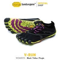 ราคา VIBRAM FiveFingers รองเท้าผู้หญิง รุ่น V Run Black Yellow Purple 16W3105 (19831150704)
