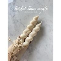 ราคา Twisted Taper Candle เทียนหอมแท่ง เกลียวใหญ่ ตกแต่งบ้าน เทียนแท่ง เทียนโต๊ะอาหาร เทียนงานแต่ง เทียนตกแต่งบ้าน soywax (18502313107)