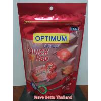 ราคา OPTIMUM CICHLID QUICK RED 100g และ 300 g อาหารปลาหมอสี สูตรเร่งสี เร่งโต ไม่ทำให้น้ำขุ่น (15513084750)