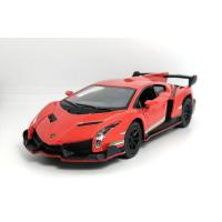 ราคา โมเดลรถเหล็ก รถโมเดล Lamborghini VENENO KINSMART ลิขสิทธิ์ แท้ สเกล 1 36 ยาว 12 5cm เปิดประตู ได้ มี ลาน (15847617825)