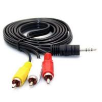 ราคา สาย AUDIO สายสัญญาณภาพและเสียง Stereo Cable 3 5 To AV Cable 1 5m Black (11271009)