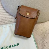 ราคา Longchamp แท้เคสโทรศัพท์แท้กับกระเป๋าสะพายพาดลำตัวหนังวัวลายลูกไม้หนังวัว34193HYZ319 (19379871378)
