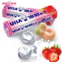 ราคา พร้อมส่ง ลูกอม ลูกอมยูฮา ลูกอมUHA 1ซอง 40g หอม หวาน กลมกล่อม ลูกอมรสผลไม้ รสนม มีทั้งหมด7รสชาติ อร่อย (18897148141)