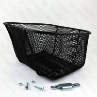 ราคา ตะกร้าหน้า มอเตอร์ไซค์ honda dream สีดำ ฟรีชุดน็อต (6141916184)