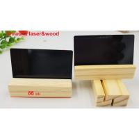 ราคา ที่เสียบนามบัตร ป้าย รูปภาพ แผ่นอคิลิค เสียบกระจก ไม้สนจริง ฐานไม้สําหรับวางการ์ด (18334053918)