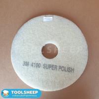 ราคา แผ่นสก็อตไบร์ทขัดพื้น 3M สีขาว สำหรับเครื่องขัดพื้น CHAMPION (8018599733)