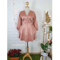 ราคา เดรสคอวีไขว้อก (20582860316)