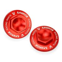 ราคา 2Pcs Oil Valve Cap Tappet Adjusting Cover For HONDA XR400R TRX400 XR200R CRF230L 230M XR 400 TRX Motard Motorcycle Accessories (19723854429)