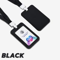 ราคา ป้ายห้อยบัตรพนักงาน พร้อมสายห้อยคอ รุ่นอัพเกรด แบบสไลด์ล็อค ด้านหลังทึบ กรอบใส่บัตร ป้ายชื่อ ป้ายพนักงาน ป้ายรปภ บัตรประชาชน (18430175660)