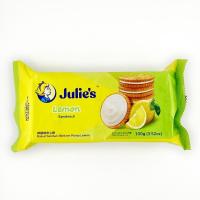 ราคา ขนม Julies บิสกิต ขนมปังกรอบ สอดไส้ครีมเนยถั่ว ตรา จูลี่ส์ Julies ขนาด 360 กรัม 100 กรัม (20675325080)