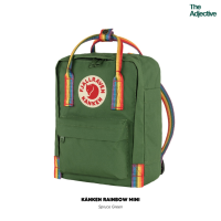 ราคา Fjallraven Kanken Rainbow Mini เป้ Kanken แท้ ใบเล็ก เป้จิ้งจอกสายรุ้ง กระเป๋าสะพายหลัง เป้เดินทาง เป้ท่องเที่ยว เป้ผู้หญิงแฟชั่น เป้ผู้ชาย สวีเดน (16619537376)