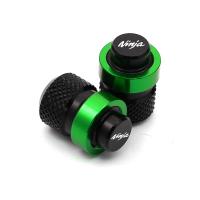 ราคา สำหรับKAWASAKI NINJA ninja 400 NINJA 650 NINJA 300 NINJA 250 NINJA 250R NINJA1000SX ZX 25R ZX14R ZX10R ZX6R ZX7R ZX 10RR Ninja H2 SX รถจักรยานยนต์วาล์วยางล้อหมวกCNCอลูมิเนียมที่ปิดป้องกันอากาศเข้า (15
