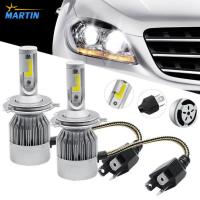 ราคา ไฟหน้ารถ LED รุ่น C6 ความสว่าง 6000K 3800 LM ขั้ว H4 H7 H11 1 คู่ (7135276254)