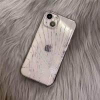 ราคา hazydrunk95nk3 Ốp điện thoại mềm họa tiết màn hình nứt sáng tạo thích hợp cho iPhone 14 Apple 13 11 12pro 6 7 8Plus XR Xsmax X HEWs (20558108751)