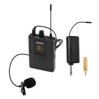 ราคา New Arrival UHF Wireless Microphone System with Microphone Body Packs Transmitter and Receiver 6 35mm Plug with 3 5mm Adapter for Speaker Audio Mixer DVD (20917057928)