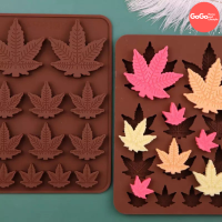 ราคา แม่พิมพ์ซิลิโคนใบไม้ พิมพ์รูปใบกัญชาพิมพ์ซิลิโคน พิมพ์วุ้น พิมสบู่ แม่พิมพ์วุ้น มีเก็บปลายทาง (15246125641)