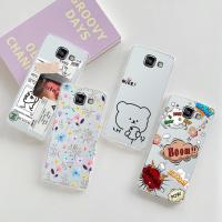 ราคา สำหรับ Samsung Galaxy A5 2016กรณี A510 A510F ใสซิลิโคน TPU ผ้าหุ้มหลังทาสีสำหรับ Samsung A5 2016โทรศัพท์กรณี (7443534445)
