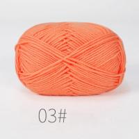 ราคา ไหมพรมถักไหมพรม50กรัม4ply ไหมพรมถักไหมพรมสำหรับงานถักไหมพรมสำหรับงานหัตถกรรมโครเชต์เสื้อกันหนาวหมวกตุ๊กตาผ้าพันคอ DIY (21170721112)