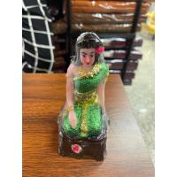 ราคา แม่ตะเคียน นางไม้ ตุ๊กตา นางตะเคียน ตุ๊กตาเรซิ่น 3 นิ้ว แม่ตะเคียนนั่งขอนไม้ (19095148471)