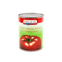 ราคา มะเขือเทศปอกเปลือกทั้งลูกในน้ำมะเขือเทศ ตราบรูค 565 กรัม กระป๋อง รหัสสินค้า 11868 (20778076946)