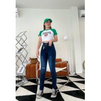 ราคา Restock กางเกงยีนส์ทรงขาเดฟ ผ้ายืด ยาว 37 นิ้ว Size S M L XL 3 สี ดำ เข้ม สโนว์ (19457112147)