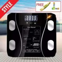 ราคา เครื่องชั่งน้ำหนักดิจิตอล ดัชนีมวลกาย BMI วิเคราะห์ไขมัน ภาษาไทย อัจฉริยะ รุ่นใหม่ 2019 วัดได้มากถึง 10 รายการ รุ่น เครื่องชั่งน้ำหนักดิจิตอล 0 1 180KG Electronic Weight Scale Muscel Body Fat Scales (