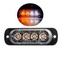 ราคา LITUP ไฟไซเรนกู้ภัย led 12 24V ไฟสัญาณเตือน 4LED ไฟไซเรน ไฟรถบรรทุก รถพ่วง กระบะ (20362190638)