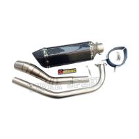 ราคา ชุดท่อ R15 ปี 2017 2023 ท่อXSR155 ท่อแต่ง MT15 ปลายท่อ AK14 นิ้วสีเคฟล่า (19139538411)