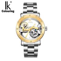 ราคา IK Colouring Top นาฬิกาแบรนด์โปร่งใสแฟชั่นนาฬิกาผู้ชายนาฬิกากลไก Tourbillon นาฬิกากันน้ำกันกระแทก (19291165455)
