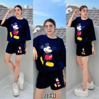 ราคา เซทเสื้อคอกลมแขนสั้นทรง oversize มาพร้อมกางเกงขาสั้น ชุดเซต ชุดเซ็ท Yunaka (20179097237)