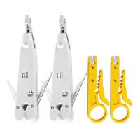 ราคา Professional Punch Down Tool RJ45 RJ11 Cat5E Cat6 Network Phone Cable Socket Impact Terminal Insertion Tools (20583295237)