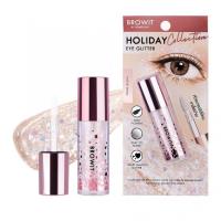 ราคา BROWIT Holiday Eye Glitter 3G ฮอลิเดย์อายกลิตเตอร์ อายกลิตเตอร์เนื้อลิควิดแห้งไว (19297088393)