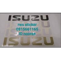 ราคา สติ๊กเกอร์ดั่งเดิม ฝาท้าย ISUZU TFR DRAGON ชุดมี1ขิ้น มีสี ดำทองขาวบรอน (9018532040)
