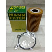 ราคา กรองน้ำมันเครื่อง BMW Series 3 E46 1997 2007 รุ่น 316i 318i Oil Filter Mann HU 715 4x HU715 4x (611450413)