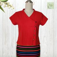 ราคา เสื้อผ้าไทย เสื้อผ้าฝ้าย เสื้อพื้นเมือง ผ้าไทย ชุดพื้นเมือง ผ้าฝ้าย เสื้อผ้าไทยผญ เสื้อใส่กับผ้าถุง เสื้อผ้าพื้นเมือง เสื้อพิกุล (19473187562)